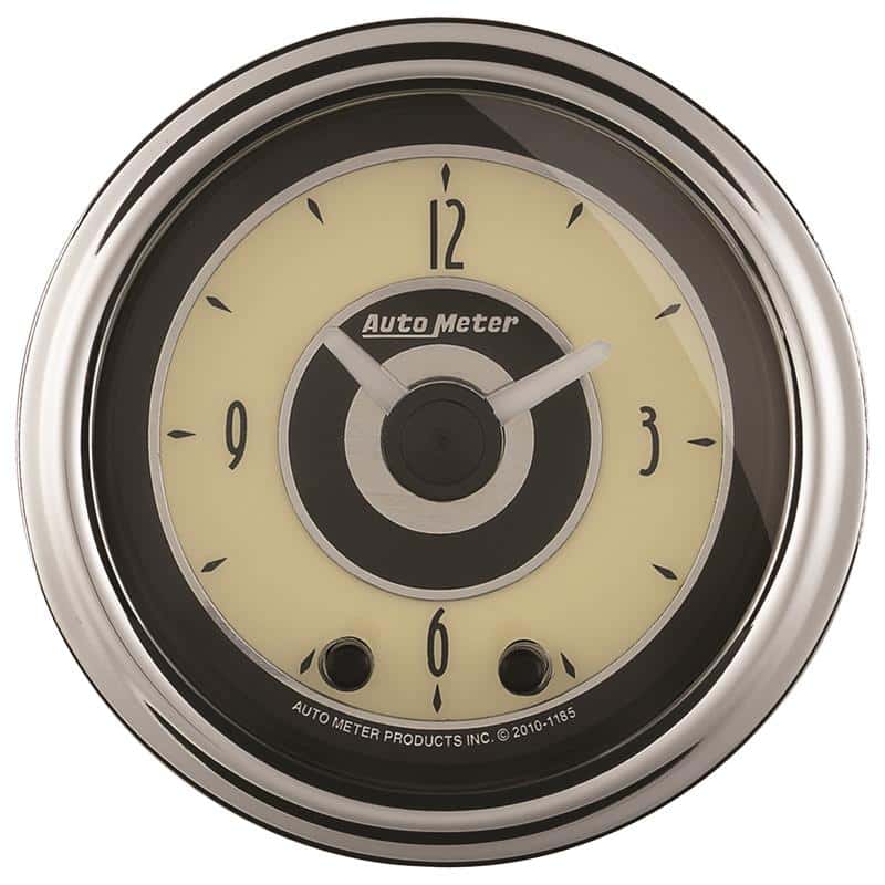 AutoMeter — AutoMeter Gauge Clock 2-1/16in. 12HR Analog Cruiser Ad
2" CLOCK ANALOG CAD - view 2