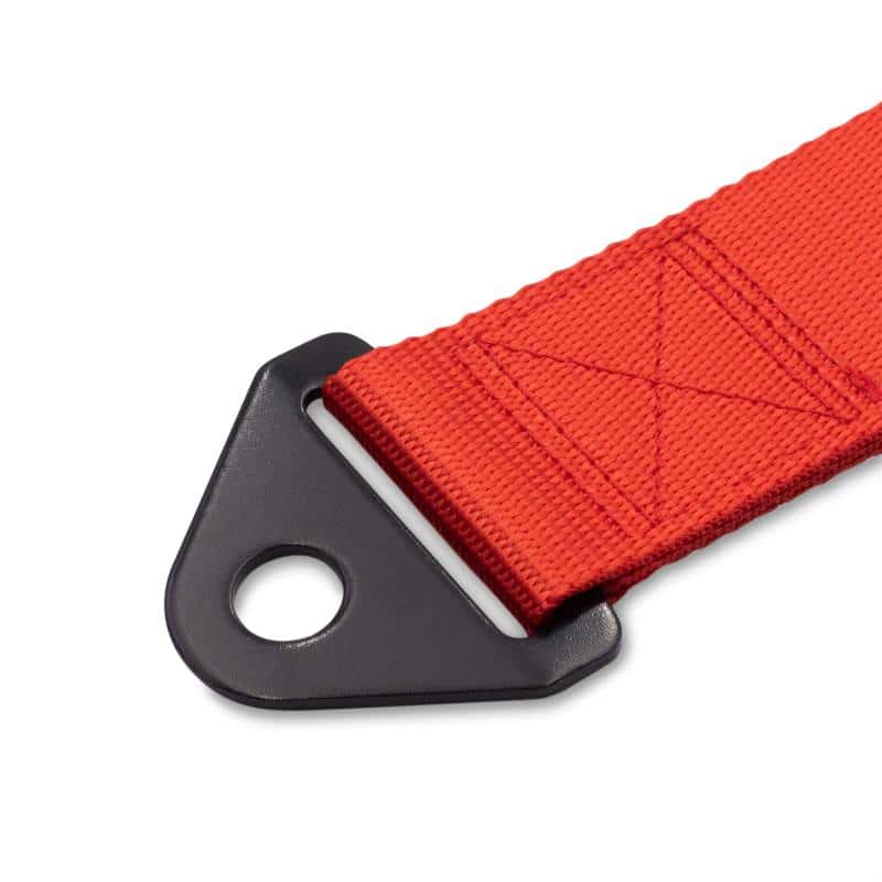 BLOX Racing — BLOX Racing Universal Tow Strap With BLOX Logo - Red - view 2