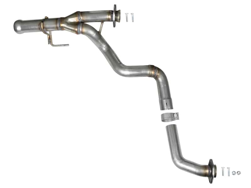 aFe — aFe POWER Twisted Steel Y-Pipe 2-1/4in 409 SS Exhaust System 2018 Jeep Wrangler (JL) V6-3.6L
Twisted Steel Y-Pipe - view 5