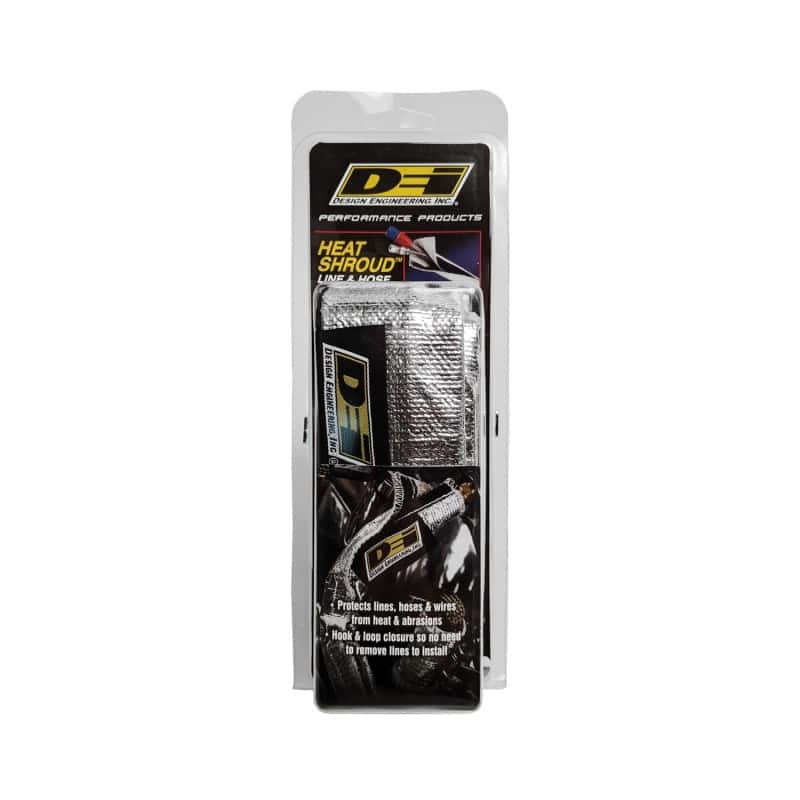 DEI — DEI Heat Shroud 2-1/2in x 3ft - Aluminized Sleeving-Hook and Loop Edge
Heat Shield Sleeve - view 3