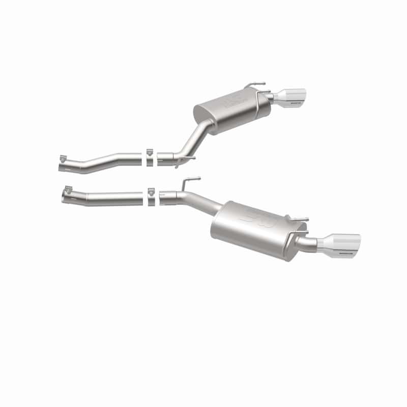 Magnaflow — MagnaFlow Axle-Back Stainless Dual Split 4in Polished Tips 10-15 Chevrolet Camaro Convert. 3.6L V6
Axle-Back
Cat-Back - view 15