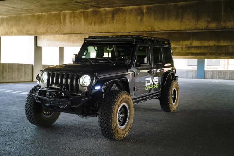 DV8 Offroad — DV8 Offroad 2018+ Jeep Wrangler JL Light Bar Mount
Jeep Light Bar Mount - view 9
