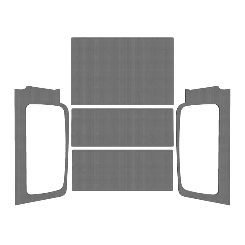 DEI — DEI 04-06 Jeep Wrangler LJ Unlimited Headliner Complete Kit - Gray
Sound Dampening Kit - view 3
