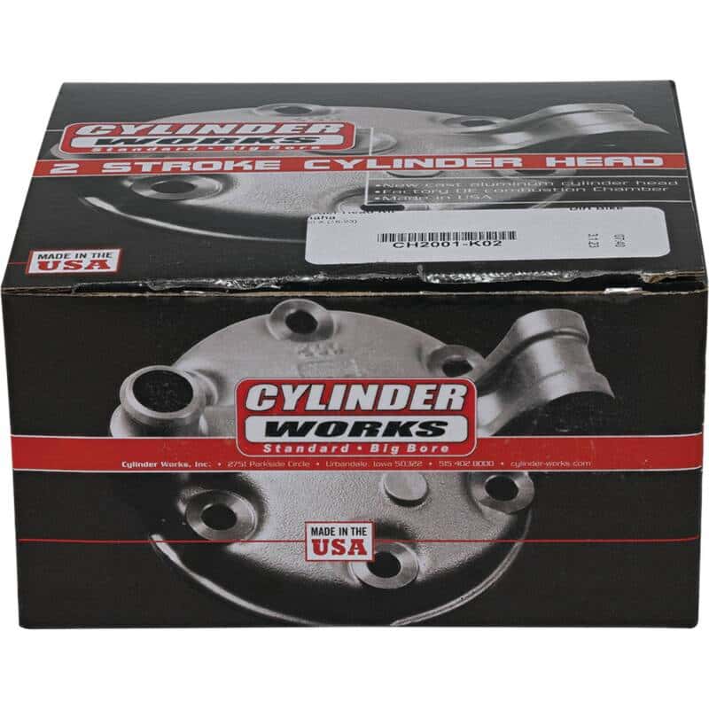 Cylinder Works — Cylinder Works 16-24 Yamaha YZ 250 X 250cc Standard Bore Cylinder Head - view 5