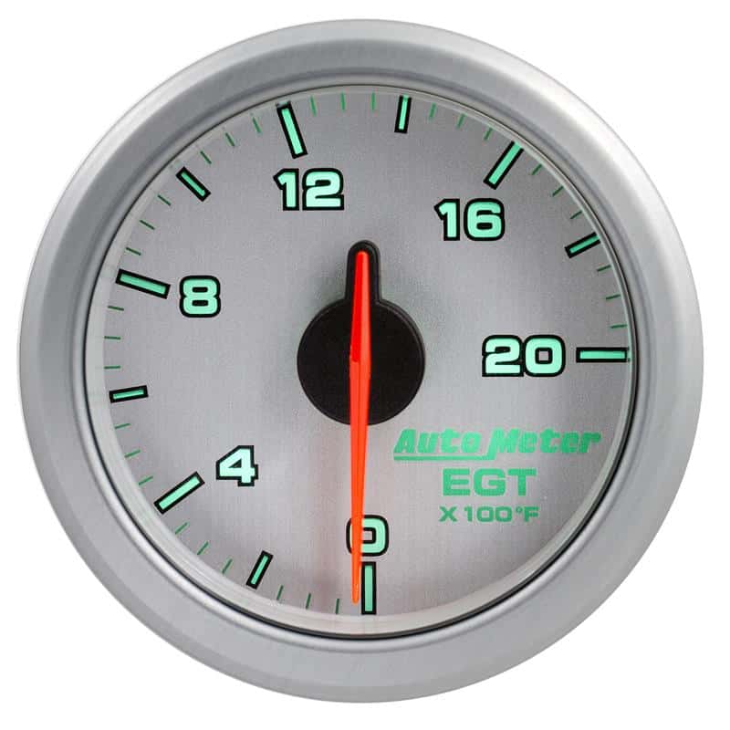 AutoMeter — Autometer Airdrive 2-1/16in EGT Gauge 0-2000 Degrees F - Silver
GA 2" EGT ARDRV SLVR - view 5