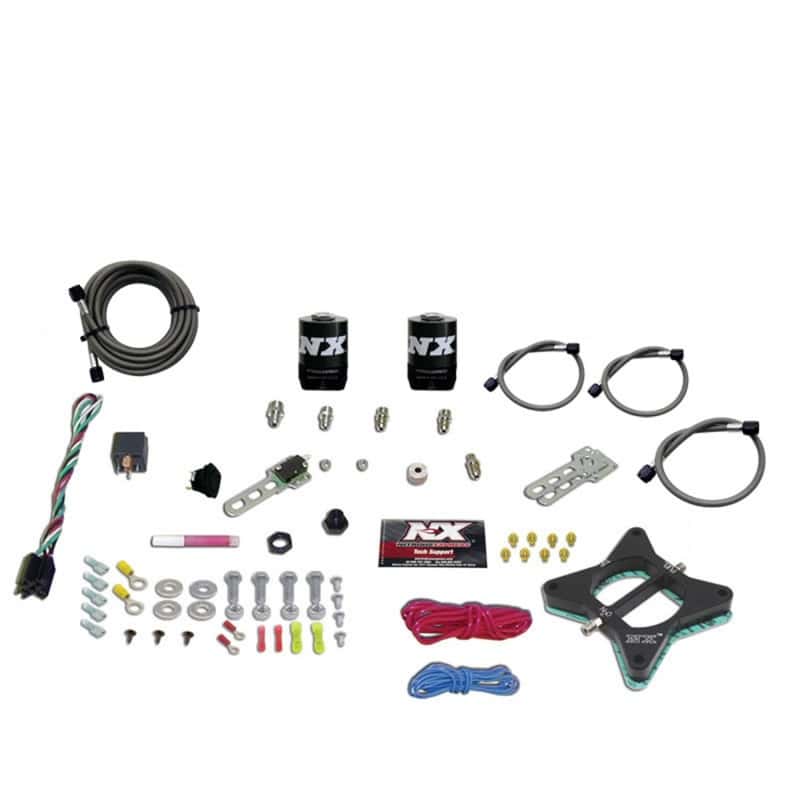 Nitrous Express — Nitrous Express 96-04 Ford Mustang 4.6L 2 Valve Nitrous Plate Kit (50-150HP) w/o Bottle
Injection System Kit
N2OSys - view 1