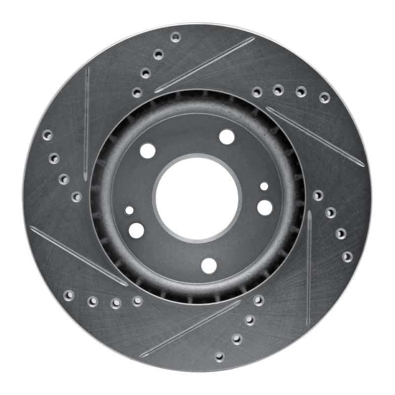 R1 Concepts — R1 11-25 Hyundai Venue Front Right Drilled & Slotted Silver Brake Rotor
R1 Brake Rotor Drill - view 5