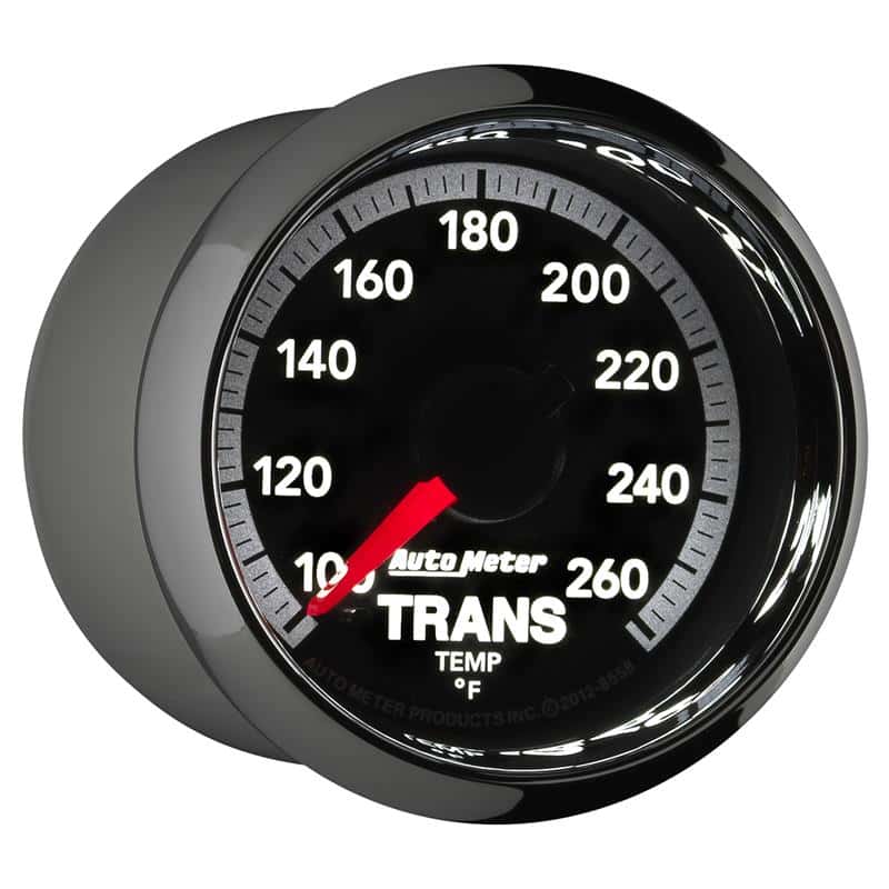 AutoMeter — Autometer Factory Match Dodge 4th Gen 52.4mm 100-260 Deg F Trans Temp Gauge
2-1/16" TRANS TEMP, - view 6