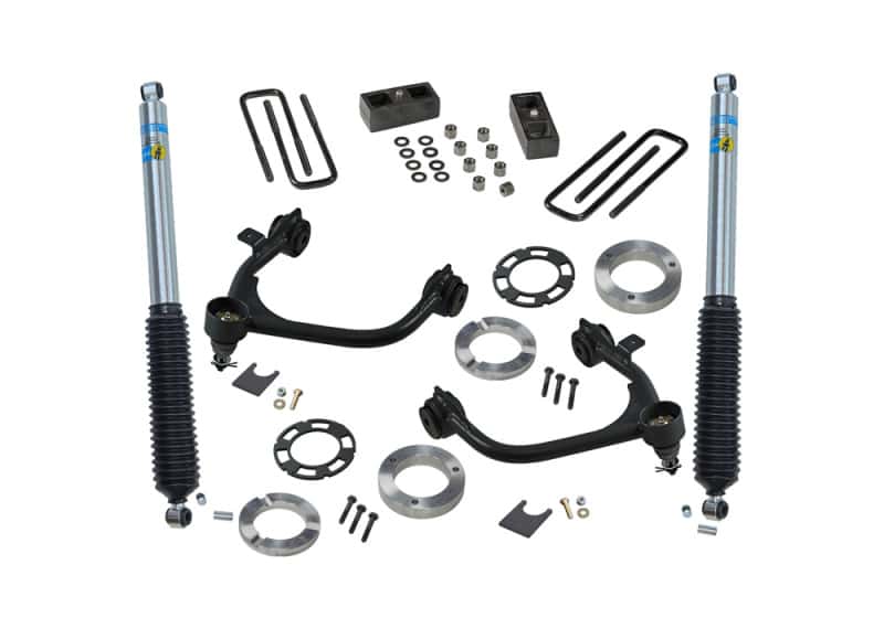 Superlift — Superlift 19-20 Chevy Silverado 1500 (New Body) 3in GM Lift Kit 2WD and 4WD w/ Bilstein Shocks - view 2