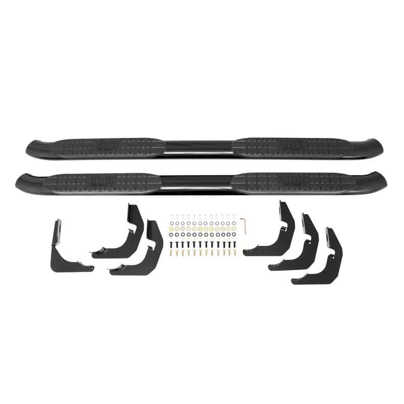 Westin — Westin 2014-2018 Chevy Silverado 1500 Reg Cab PRO TRAXX 4 Oval Nerf Step Bars - Black
Nerf/Step Bar - view 4