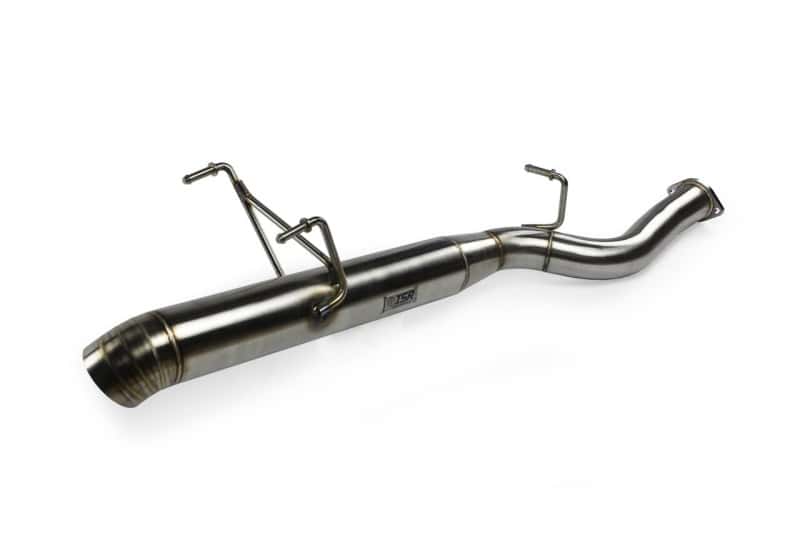 ISR Performance — ISR Performance Series II - EP Single Tip Blast Pipe Exhaust - Resonated - 89-94 Nissan 240sx (S13) - view 1