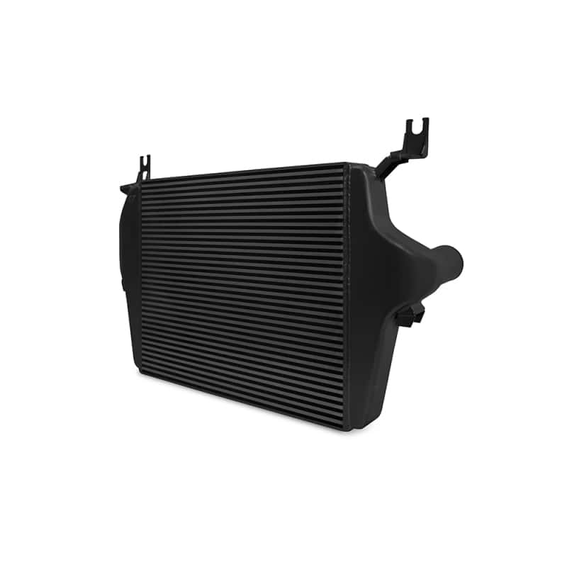 Mishimoto — Mishimoto 99-03 Ford 7.3L Powerstroke PSD Black Intercooler Kit w/ Polished Pipes - view 4