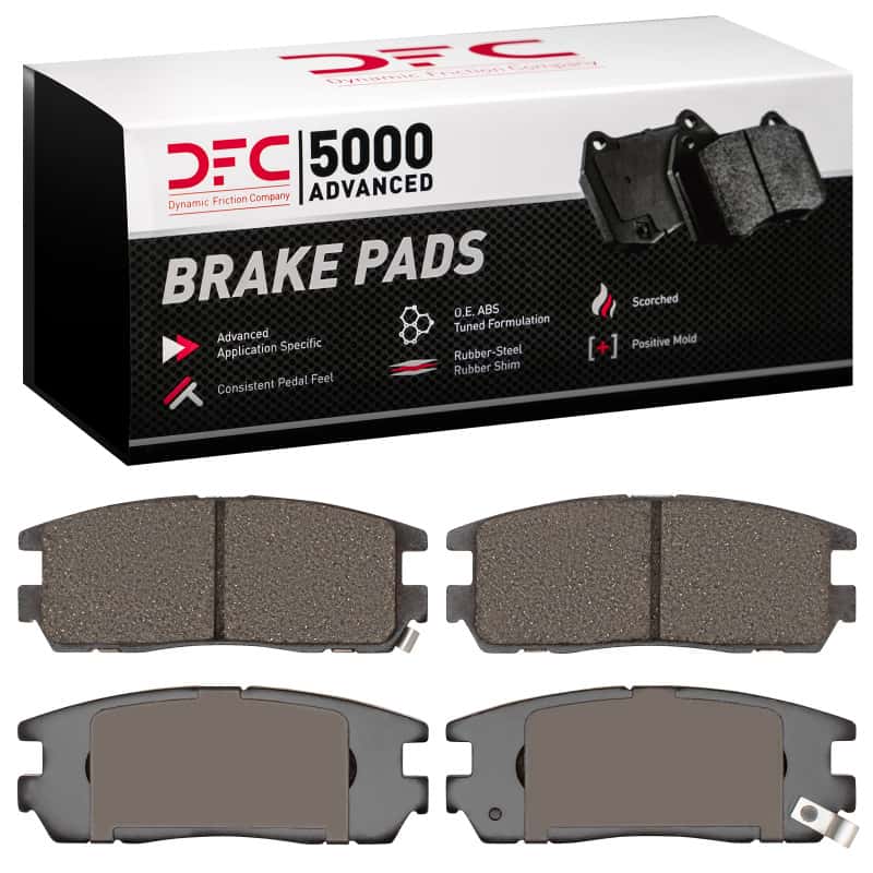 DFC — DFC 92-04 Acura SLX Rear 5000 Advanced Ceramic Brake Pads
DFC Brake Pad Set - view 1