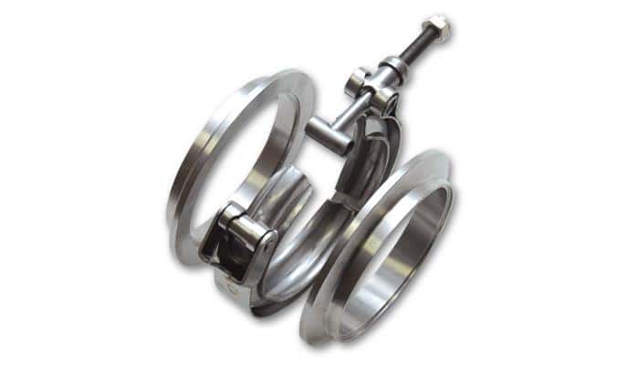 Vibrant — Vibrant T304 SS V-Band Flange Assembly for 3in O.D. Tubing incl 2 V-Band flanges & 1 V-Band Clamp
SSV-BandAssy3.00"OD
3"SSV-BandAssembly
Exhaust Clamp - view 4