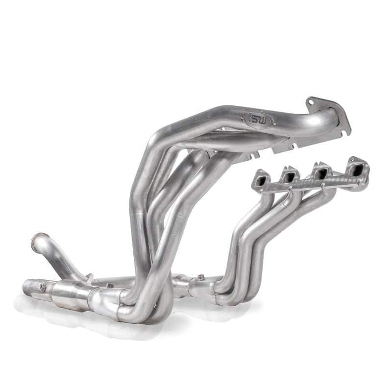 Stainless Works — Stainless Works 11-18 Ford F-250/F-350 6.2L Headers 1-7/8in Primaries 3in Collectors High Flow Cats
Exhaust System - view 3