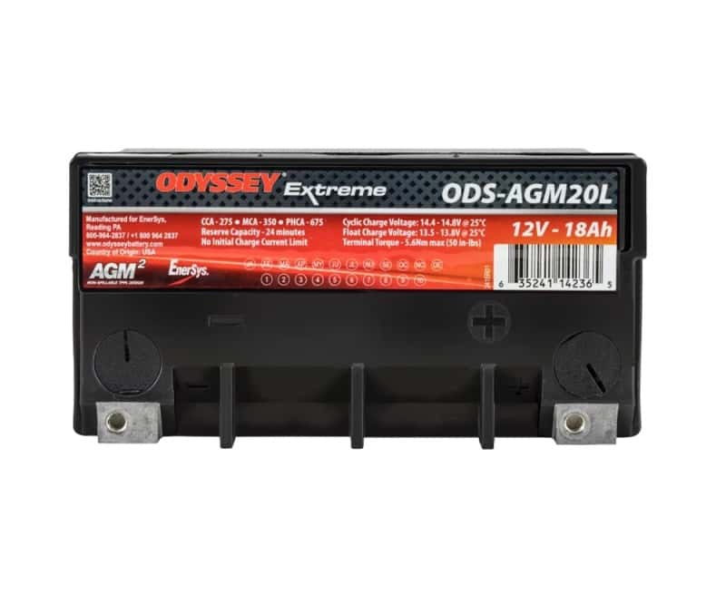 Odyssey Battery — Odyssey Battery Powersport Extreme AGM Battery
Odyssey ODS-AGM20L - view 3