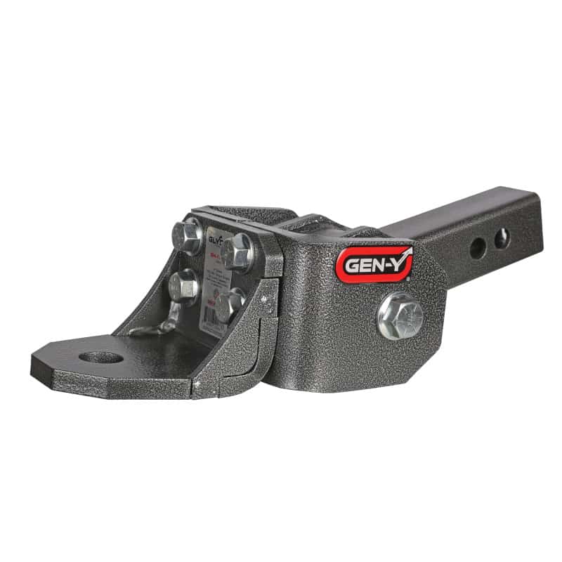 GEN-Y Hitch — Gen-Y Glyder Torsion-Flex 2in Shank 2in Drop 7K Hitch w/Ball Platform/1in Diameter Mounting Hole
Ball Mount - view 2