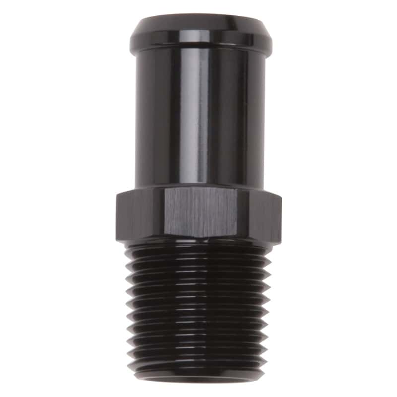 Edelbrock — Edelbrock Hose End Straight 1/2In NPT to 3/4In Barb Black Anodize
KIT PARTS - view 1