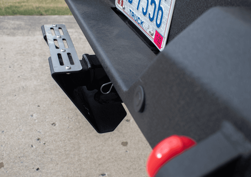 Fishbone Offroad — Fishbone Offroad 2In Receiver Hitch Mounted Step - Black Powdercoat Steel - view 5