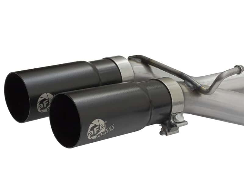 aFe — aFe Rebel Exhausts Cat-Back SS Ford F-150 04-08 V8 4.6/5.4L w/ Black Tips
Cat-Back Exhaust - view 3