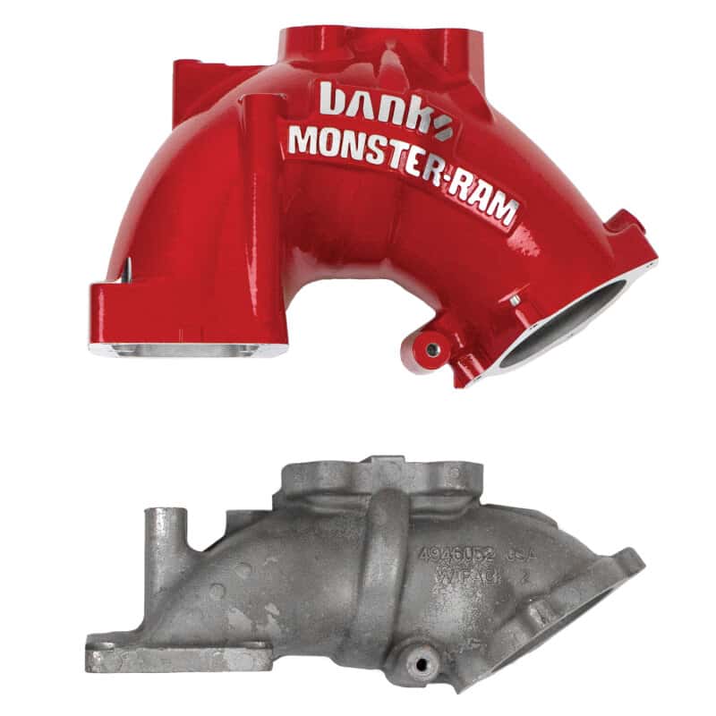 Banks Power — Banks Power 13-18 Ram 6.7L Diesel Monster-Ram Intake System Gen-2 w/Fuel Line - Red w/Heater System
Monster-Ram Intake - view 3