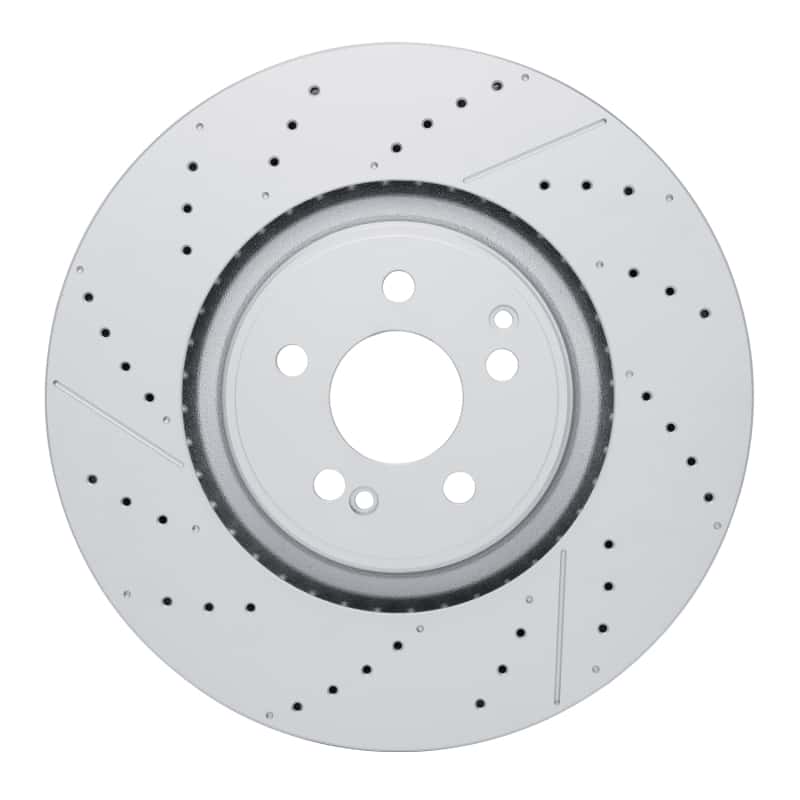 DFC — DFC 21-25 Mercedes-Benz GLS63 AMG Rear Drilled GeoSPEC Coated Rotor and Slotted - view 1