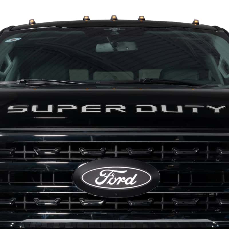 Putco — Putco 23-24 Ford Super Duty Front Luminix Ford Led Grille Emblems - view 9
