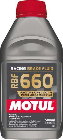 Motul — Motul 1/2L Brake Fluid RBF 660 - Racing DOT 4
Racing Brake Fluid - view 3