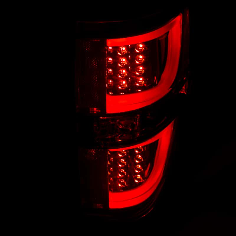 ANZO — ANZO 2009-2013 Ford F-150 LED Taillights Chrome
TailLightSet - view 7