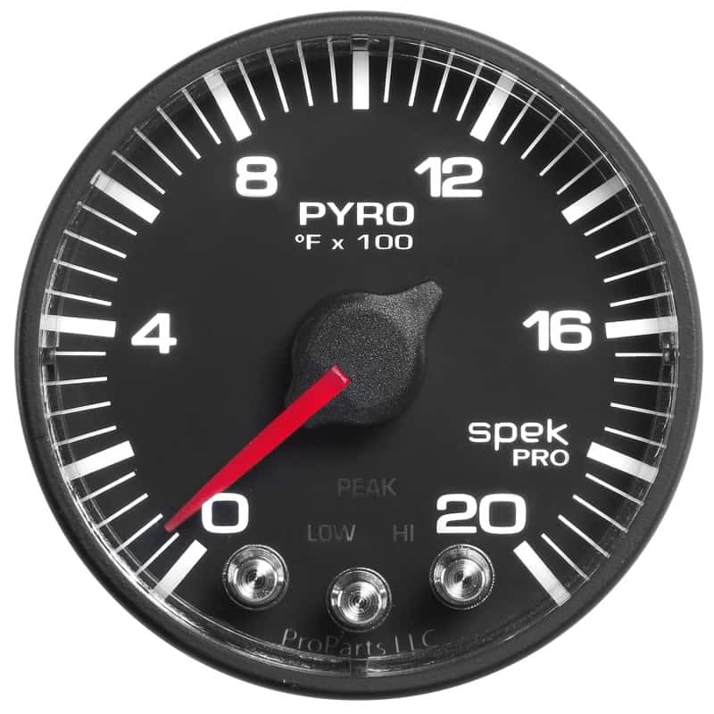 AutoMeter — Autometer Spek-Pro 52.4mm 0-2000F Digital Stepper Motor Pyrometer Gauge
GA 2" EGT BFB SPEK - view 11