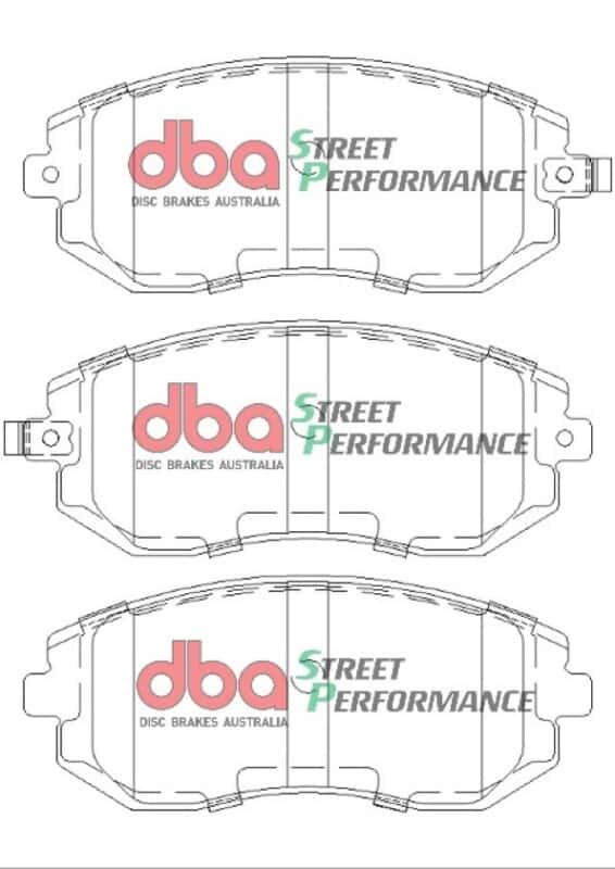 DBA — DBA 03-05 Subaru WRX / 08 Subaru WRX SP500 Front Brake Pads
Brake Pad - view 2