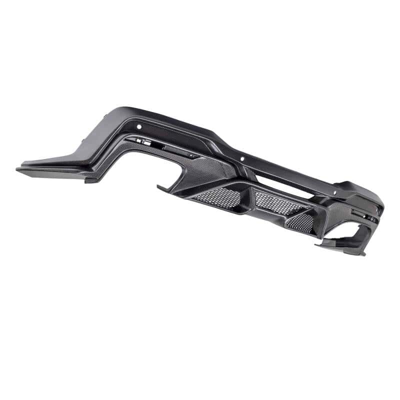 Anderson Composites — Anderson Composites 2024 Ford Mustang Type-GT5 Carbon Fiber Rear Diffuser - view 1