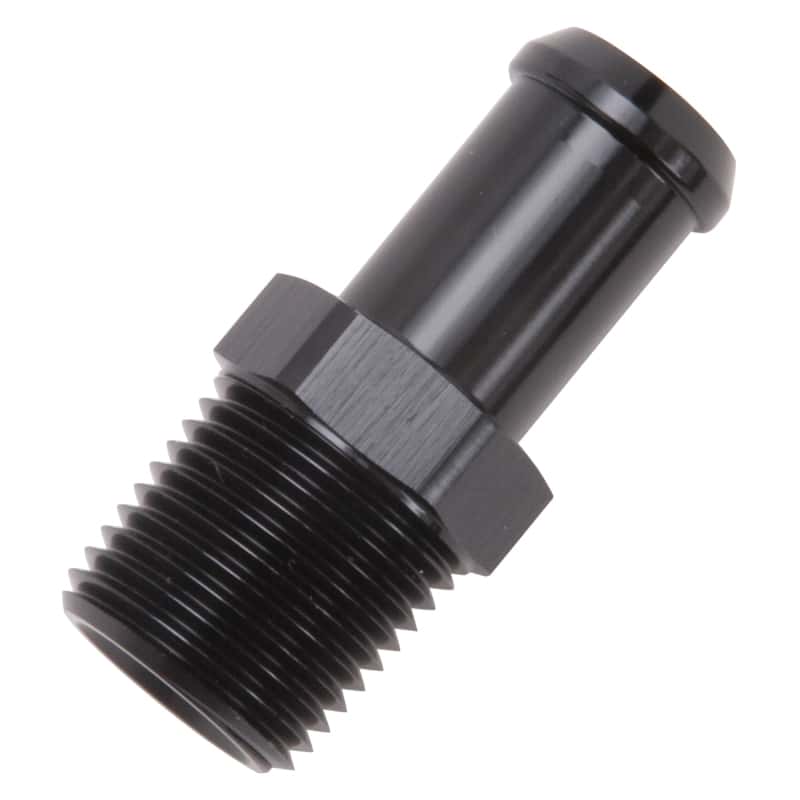 Edelbrock — Edelbrock Hose End Straight 1/2In NPT to 5/8In Barb Black Anodize
KIT PARTS - view 4