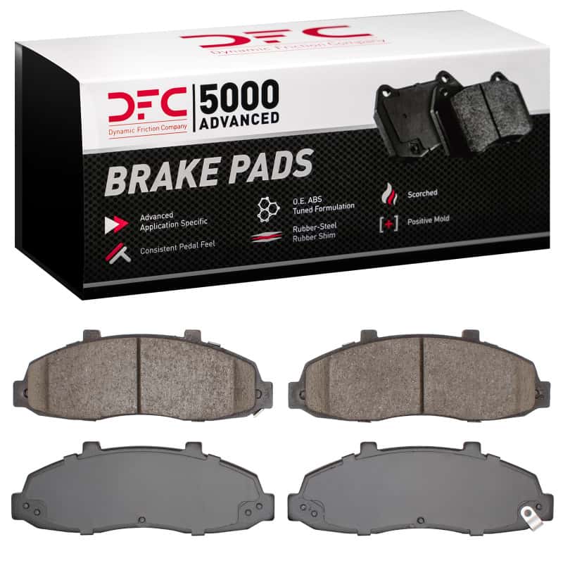DFC — DFC 97-04 Ford F-150 RWD Front 5000 Advanced Ceramic Brake Pads
DFC Brake Pad Set - view 1