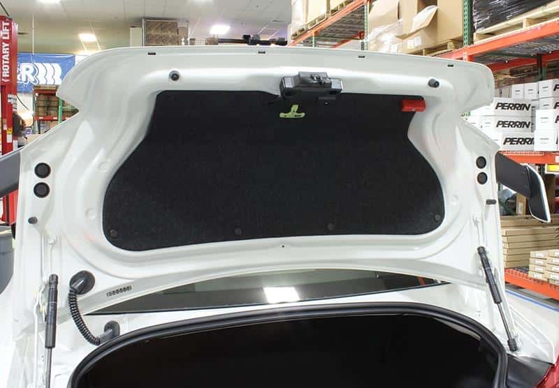 Perrin Performance — PERRIN 13-25 Subaru BRZ & Toyota GR86/86/FR-S Trunk Handle - Red - view 5