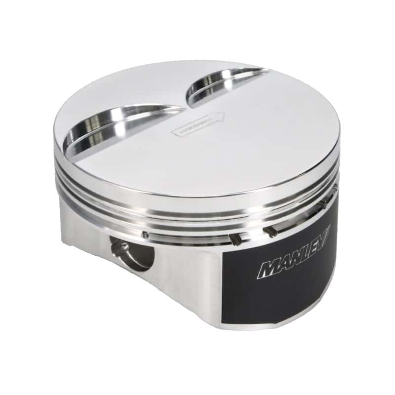 Manley Performance — Manley Small Block Chevrolet LS Series 4.010in Bore -4cc Flat Top Piston Set
Piston Set - view 3