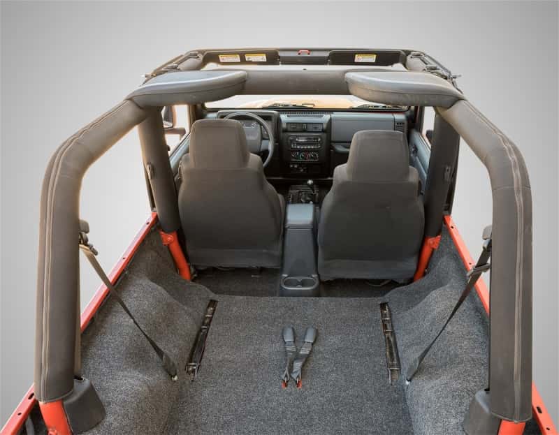 BedRug — BedRug 03-06 Jeep LJ Unlimited Rear 4pc Cargo Kit (Incl Tailgate & Tub Liner) - view 4