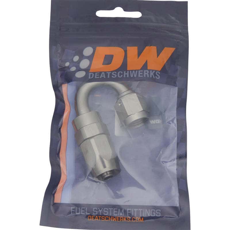 DeatschWerks — DeatschWerks 6AN Female Swivel 180-Degree Hose End CPE - view 2