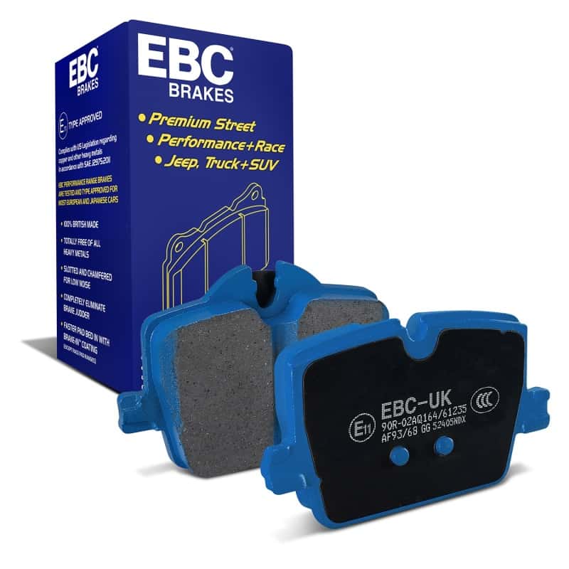 EBC — EBC 2019+ BMW Z4 G29 2.0T Bluestuff Rear Brake Pads
Disc Brake Pad - view 1