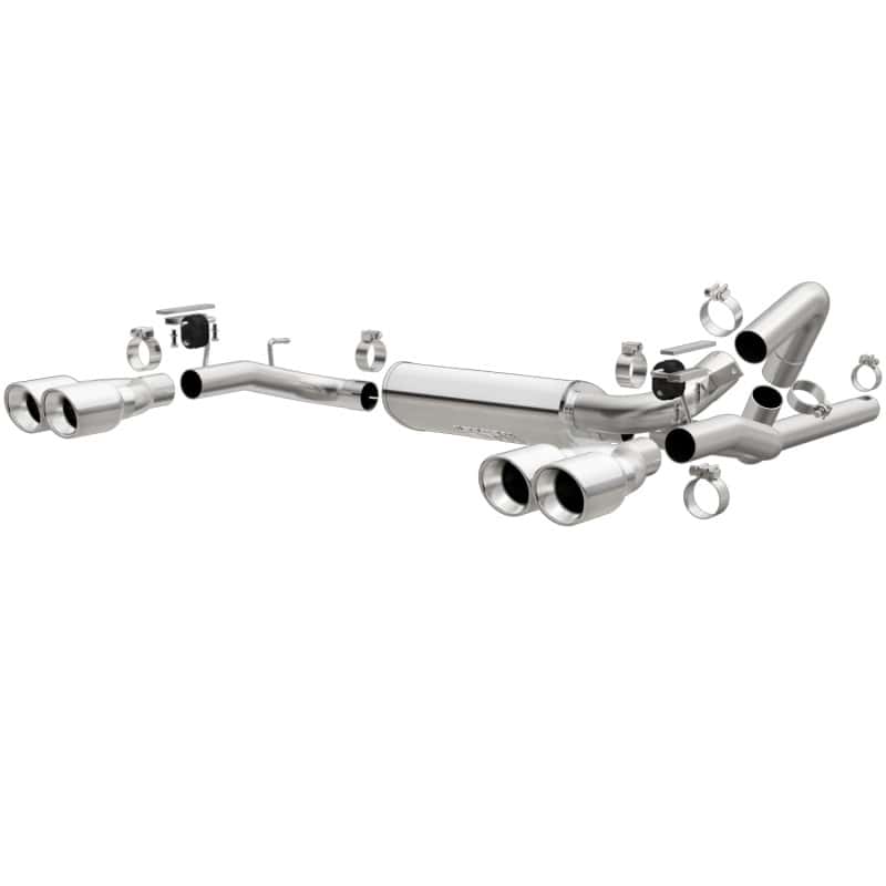 Magnaflow — MagnaFlow Sys C/B 98-02 GM F-body Quad tips
Cat-Back - view 1