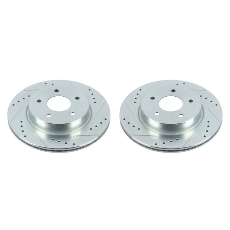 PowerStop — Power Stop 18-19 Nissan Leaf Rear Evolution Drilled & Slotted Rotors - Pair
PowerStop XPR - view 1