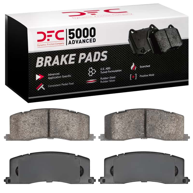 DFC — DFC 91-97 Toyota Previa Rear 5000 Advanced Ceramic Brake Pads
DFC Brake Pad Set - view 4