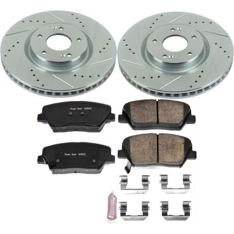 PowerStop — Power Stop 12-17 Hyundai Azera Front Z23 Evolution Sport Brake Kit - view 1