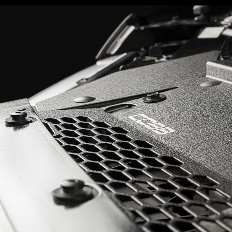 COBB — Cobb 18-20 Ford F-150 Eco Boost 3.5L/2.7L Radiator Shroud - Wrinkle Black - view 6