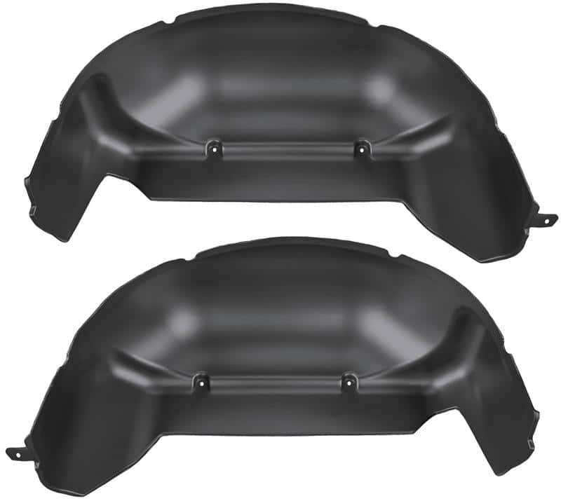 Husky Liners — Husky Liners 11-14 Ford F-250/F-350 Super Duty Black Rear Wheel Well Guards
Wheel Well Guards - view 2