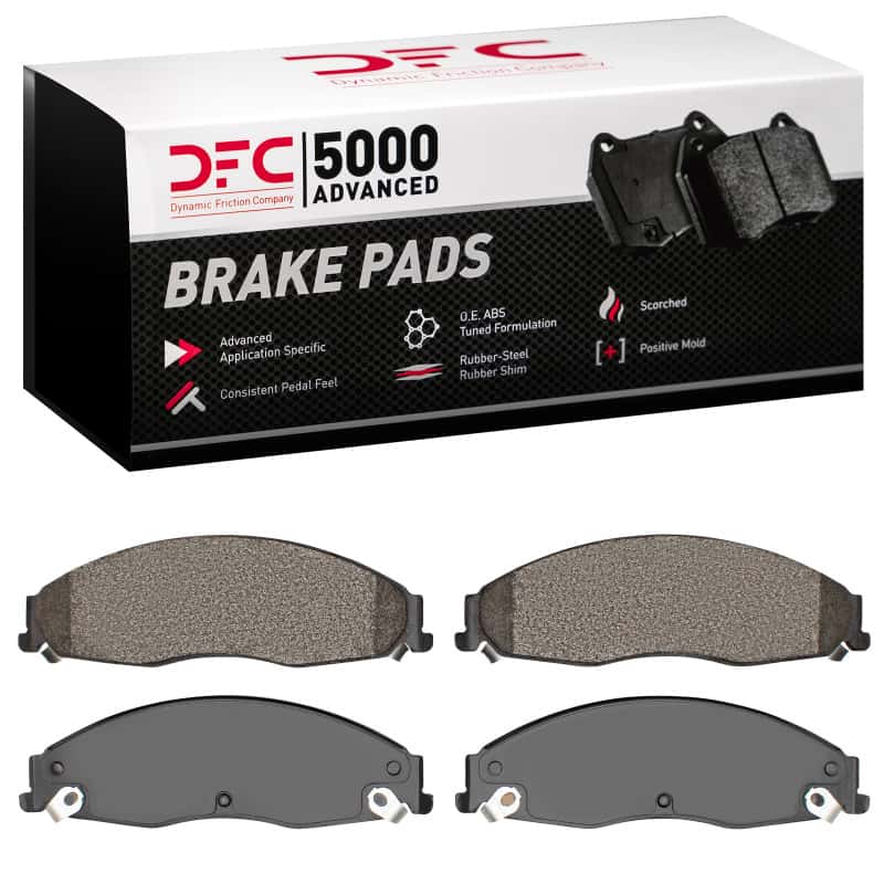 DFC — DFC 03-08 Cadillac CTS Front 5000 Advanced Semi Metallic Brake Pads
DFC Brake Pad Set - view 1