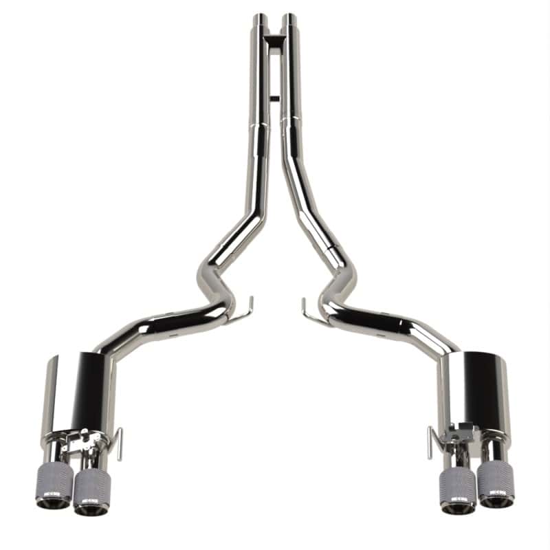 Kooks Headers — Kooks 18-24 Ford Mustang GT 5.0 3in. Valved Touring Cat-Back Exhaust - Carbon Tips
3in. Touring Catback
3" Touring Catback - view 2