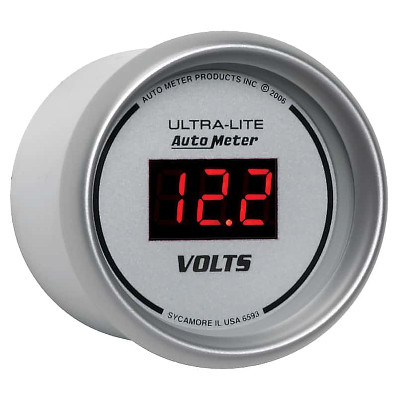 AutoMeter — Autometer Ultra-Lite 2-1/16in 8-18 Volts Digital Voltmeter
2-1/16" VOLTMETER, 8 - view 4