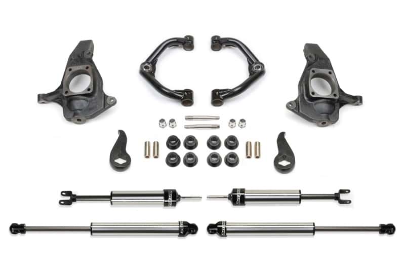 Fabtech — Fabtech 11-19 GM C/K2500HD/3500HD 4in Ultimate System w/Uniball UCA & DL Shocks
LiftKtSuspComponent - view 1