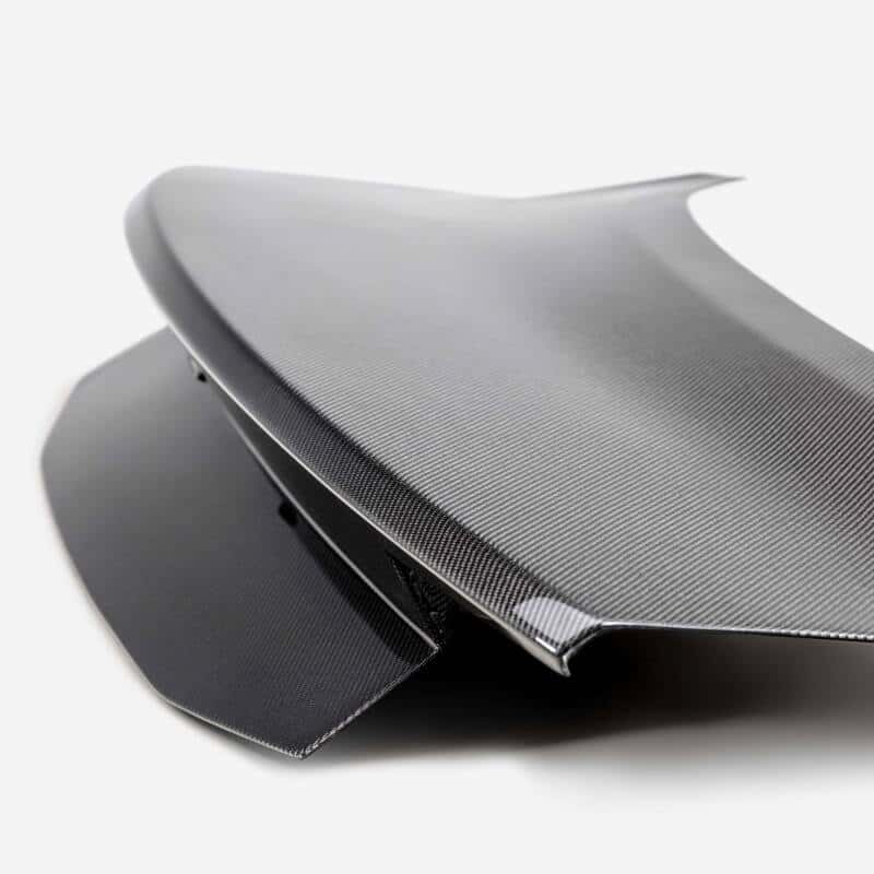 Anderson Composites — Anderson Composites 2024 Ford Mustang Type-AO Double Sided Carbon Fiber 1-Piece Decklid - view 5